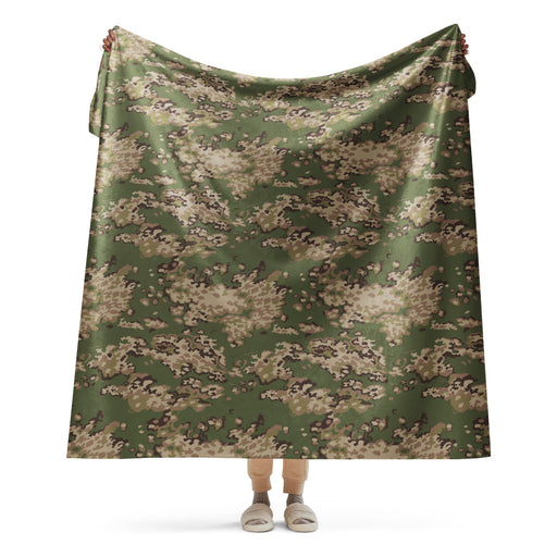 Partizan Multi-Terrain CAMO Sherpa Blanket - 60″×80″