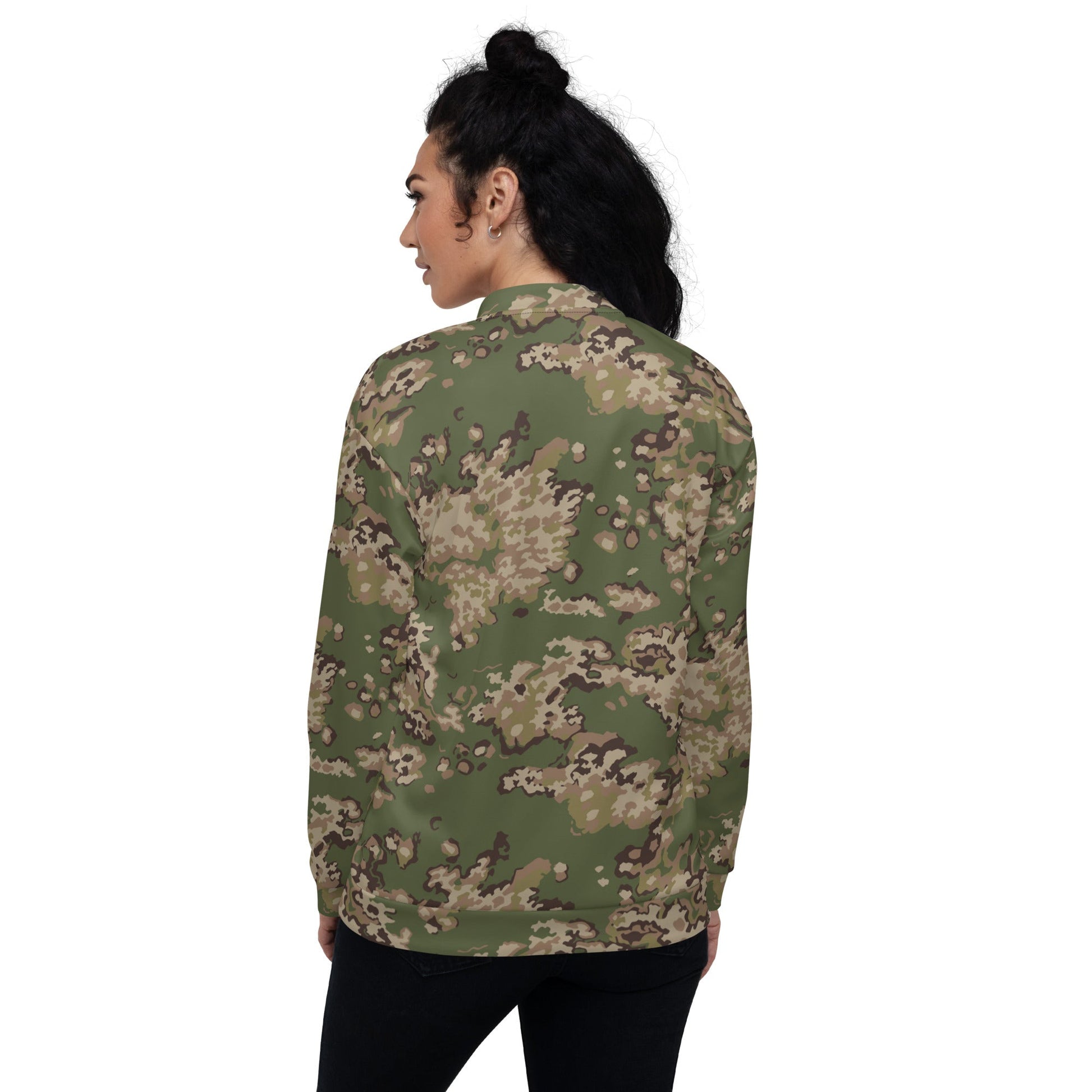 Russian Partizan Multi-terrain CAMO Unisex Bomber Jacket - Jackets