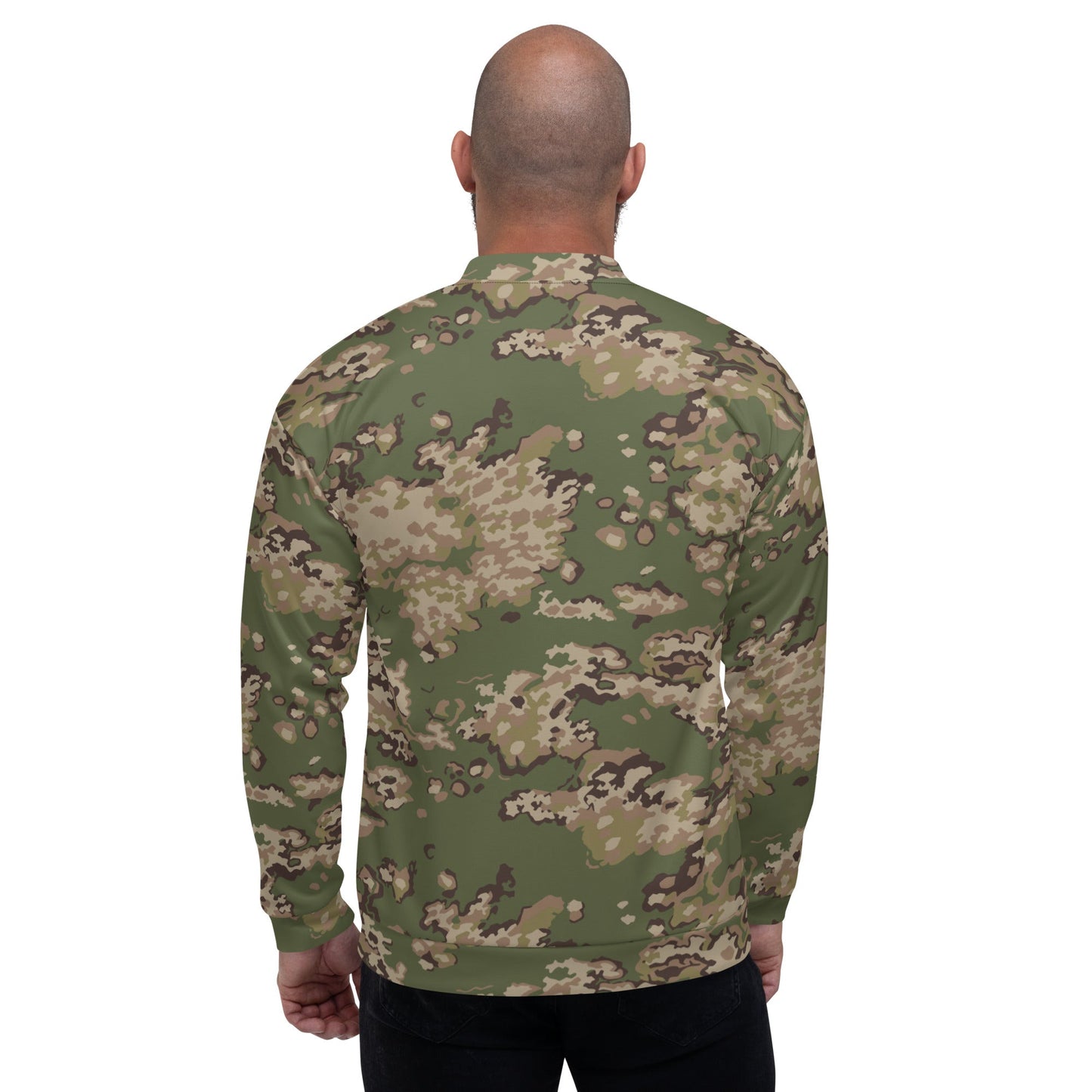 Russian Partizan Multi-terrain CAMO Unisex Bomber Jacket - Jackets
