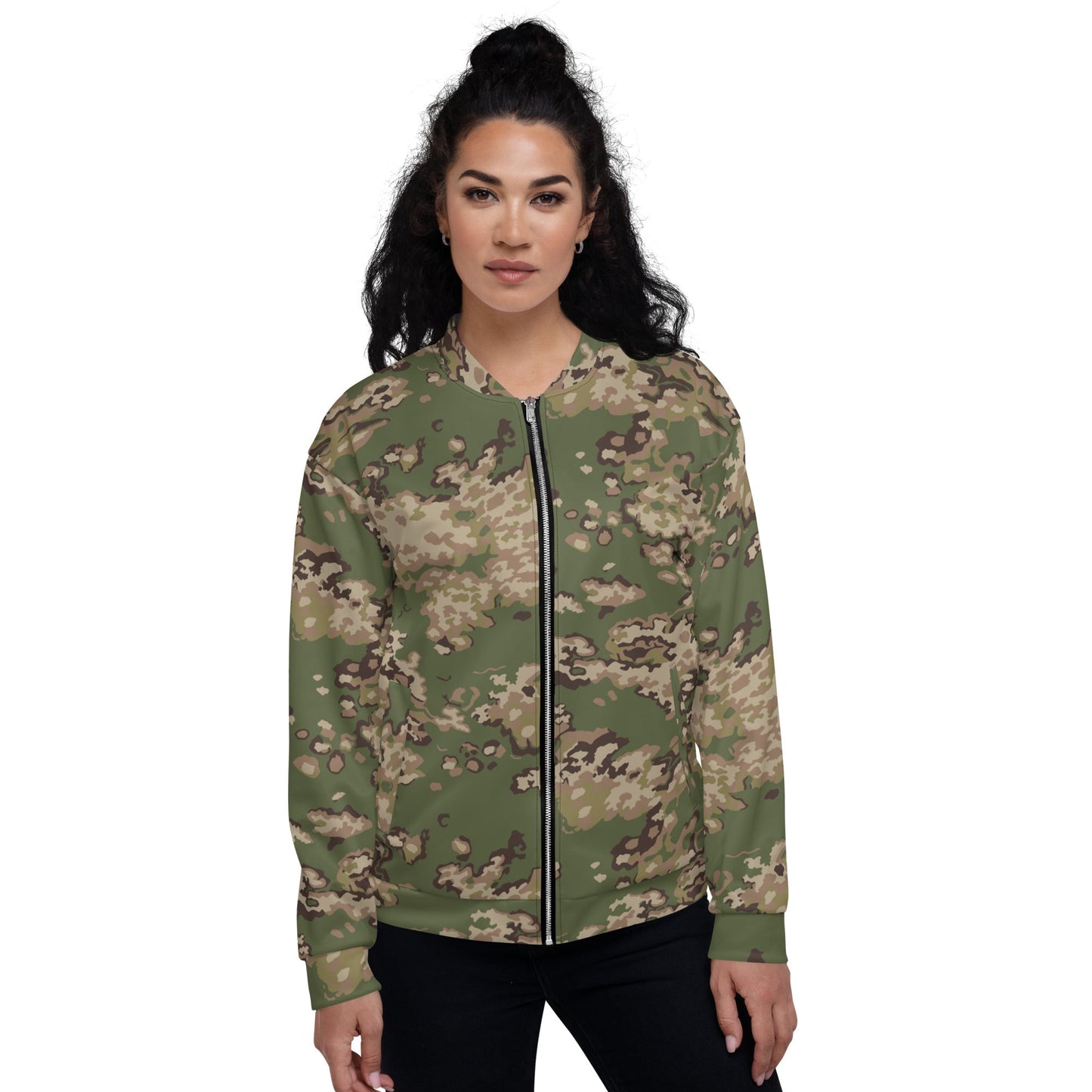 Russian Partizan Multi-terrain CAMO Unisex Bomber Jacket - Jackets