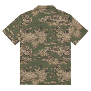 Partizan Multi-Terrain CAMO Unisex Short-Sleeve Button Shirt - Button-Up