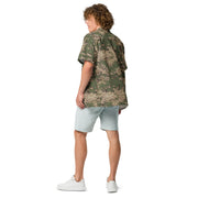 Partizan Multi-Terrain CAMO Unisex Short-Sleeve Button Shirt - Button-Up
