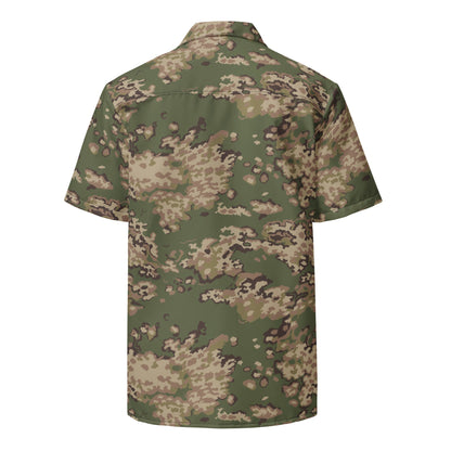 Russian Partizan Multi terrain CAMO Unisex button shirt Button Shirts