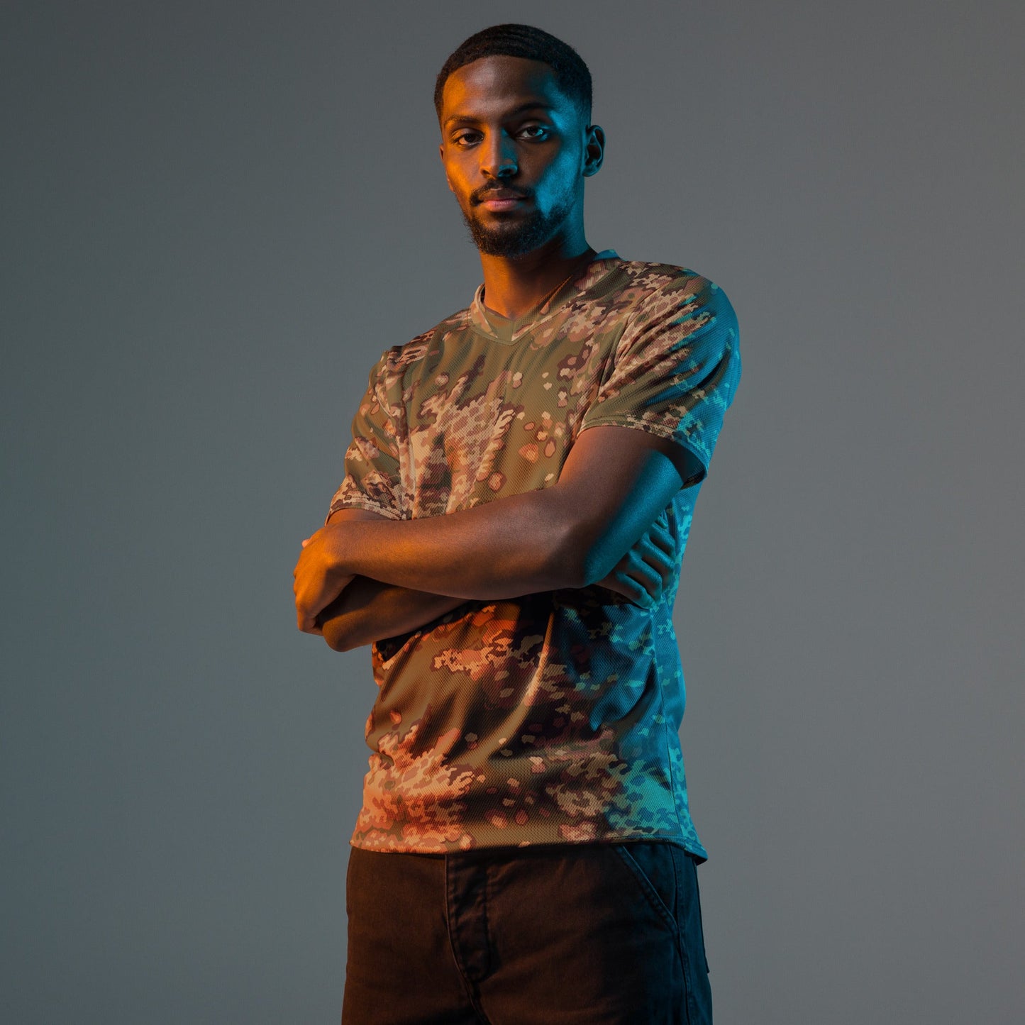 Russian Partizan Multi-terrain CAMO unisex sports jersey - Sports Jerseys