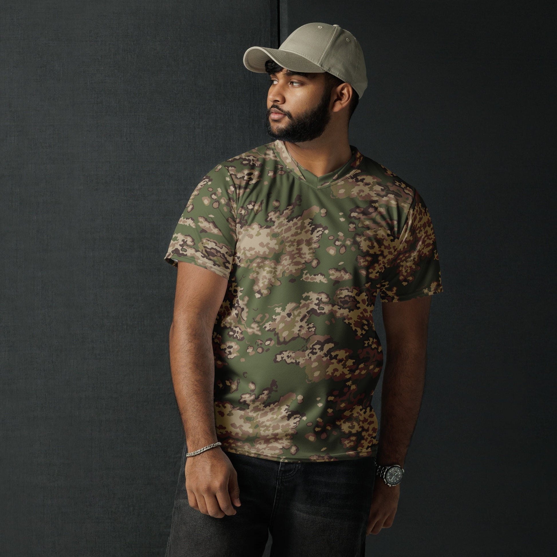 Russian Partizan Multi-terrain CAMO unisex sports jersey - Sports Jerseys