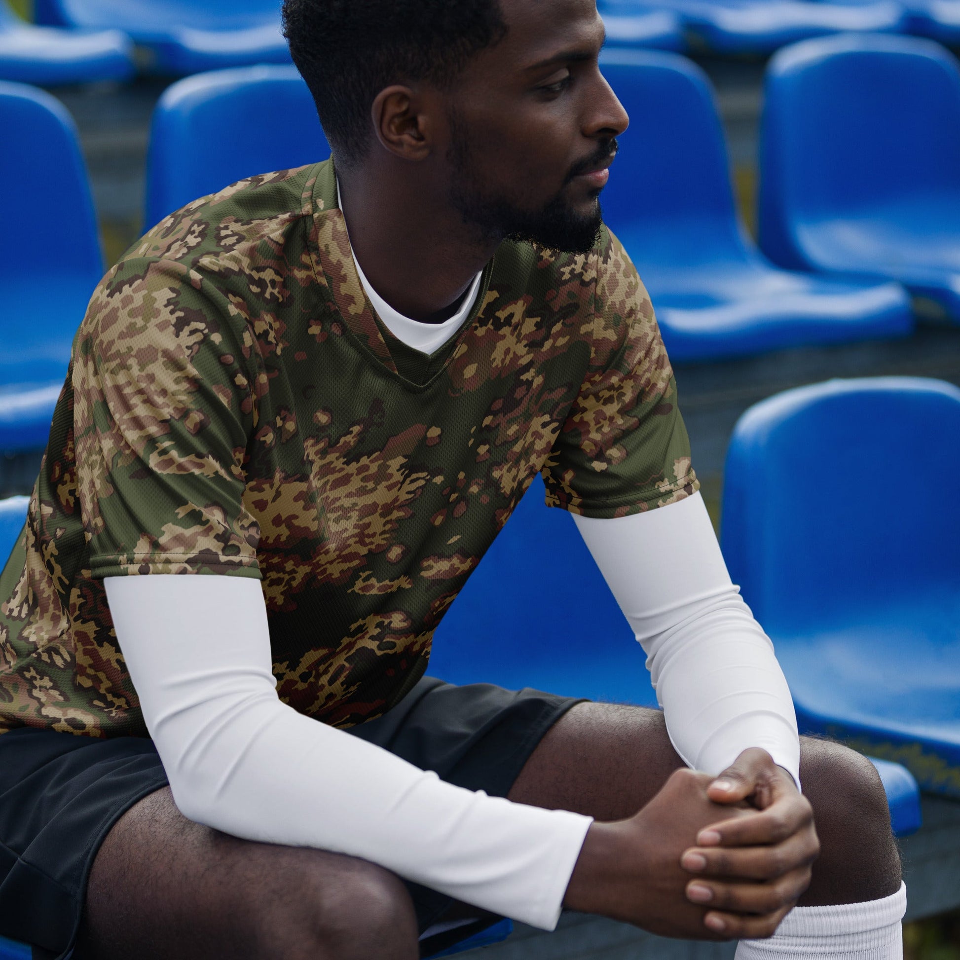 Russian Partizan Multi-terrain CAMO unisex sports jersey - Sports Jerseys