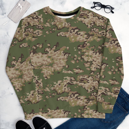 Russian Partizan Multi-terrain CAMO Unisex Sweatshirt - Sweatshirts