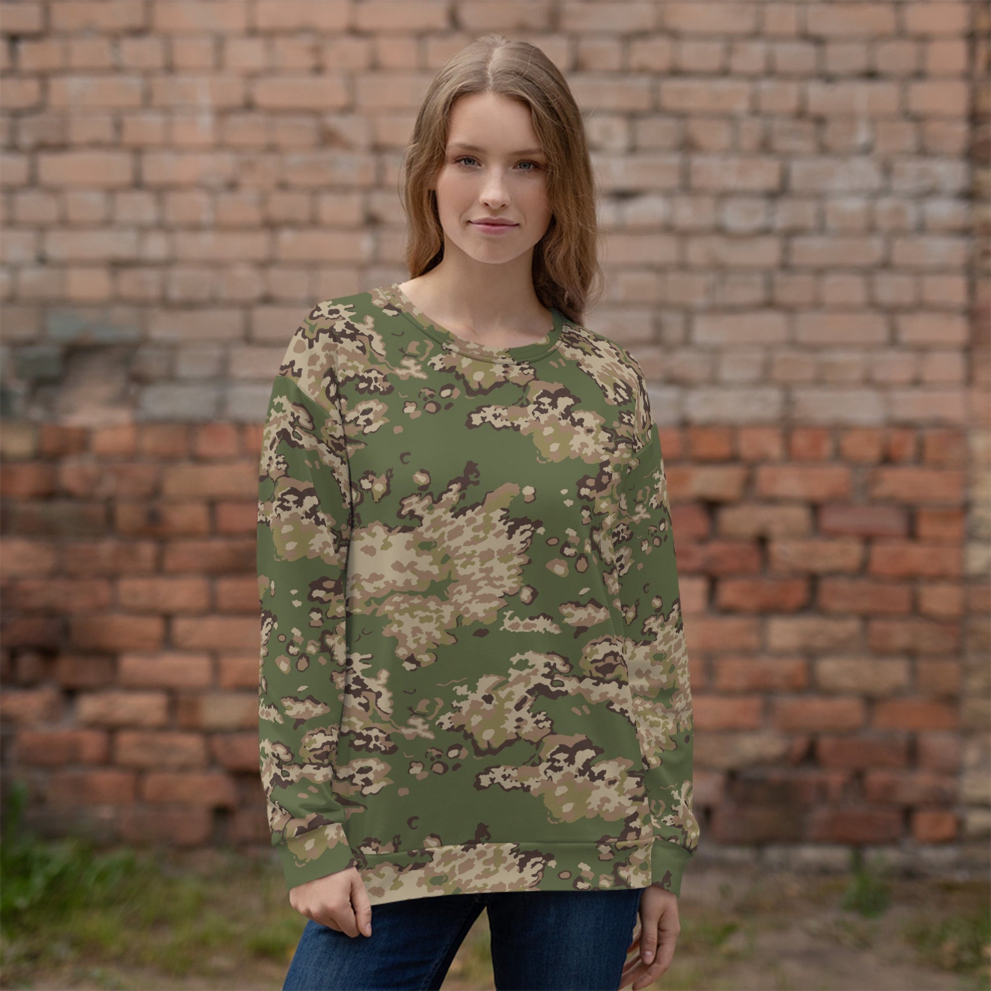 Russian Partizan Multi-terrain CAMO Unisex Sweatshirt - Sweatshirts