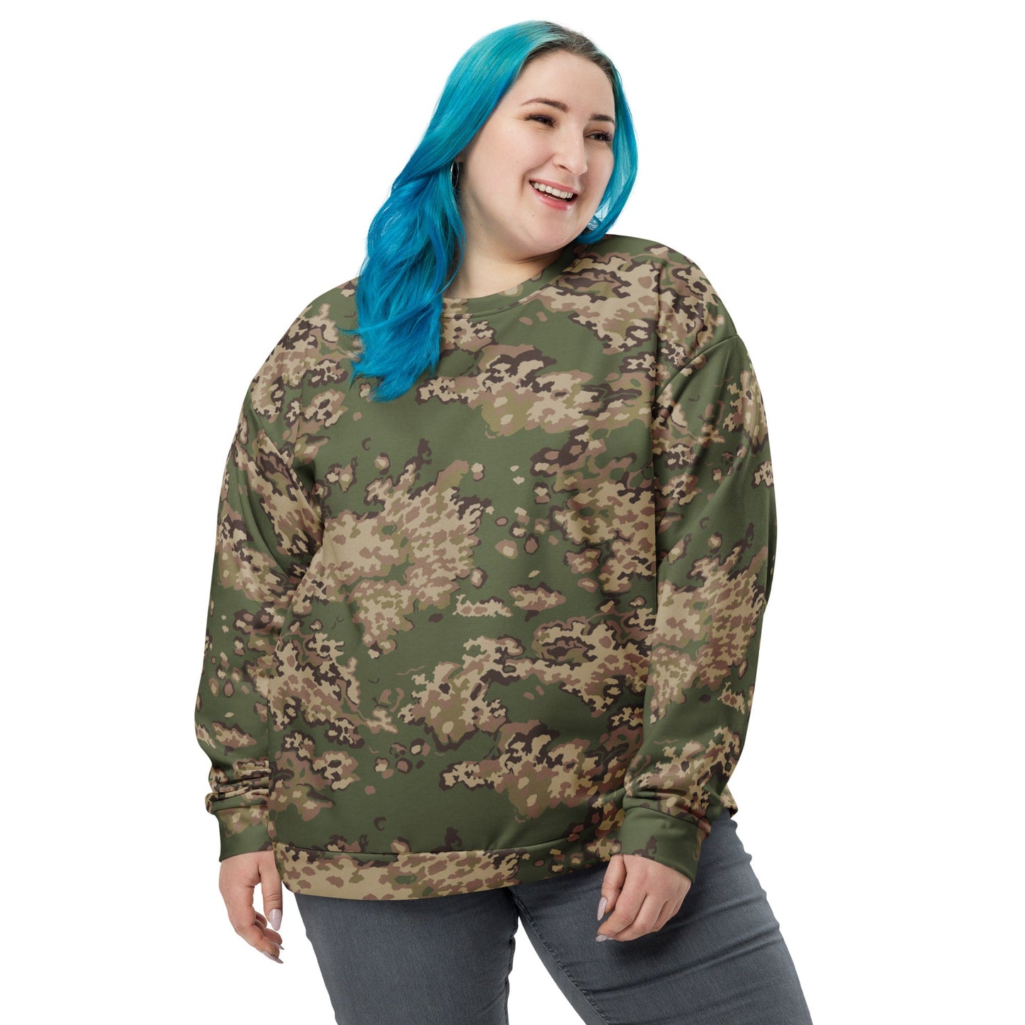 Russian Partizan Multi-terrain CAMO Unisex Sweatshirt - Sweatshirts