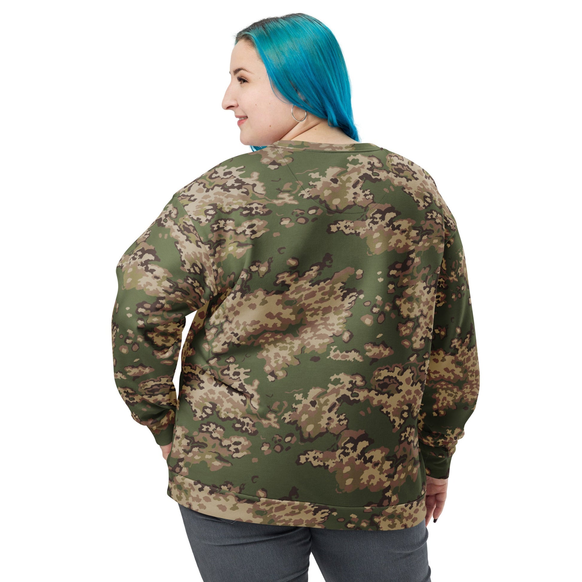 Russian Partizan Multi-terrain CAMO Unisex Sweatshirt - Sweatshirts