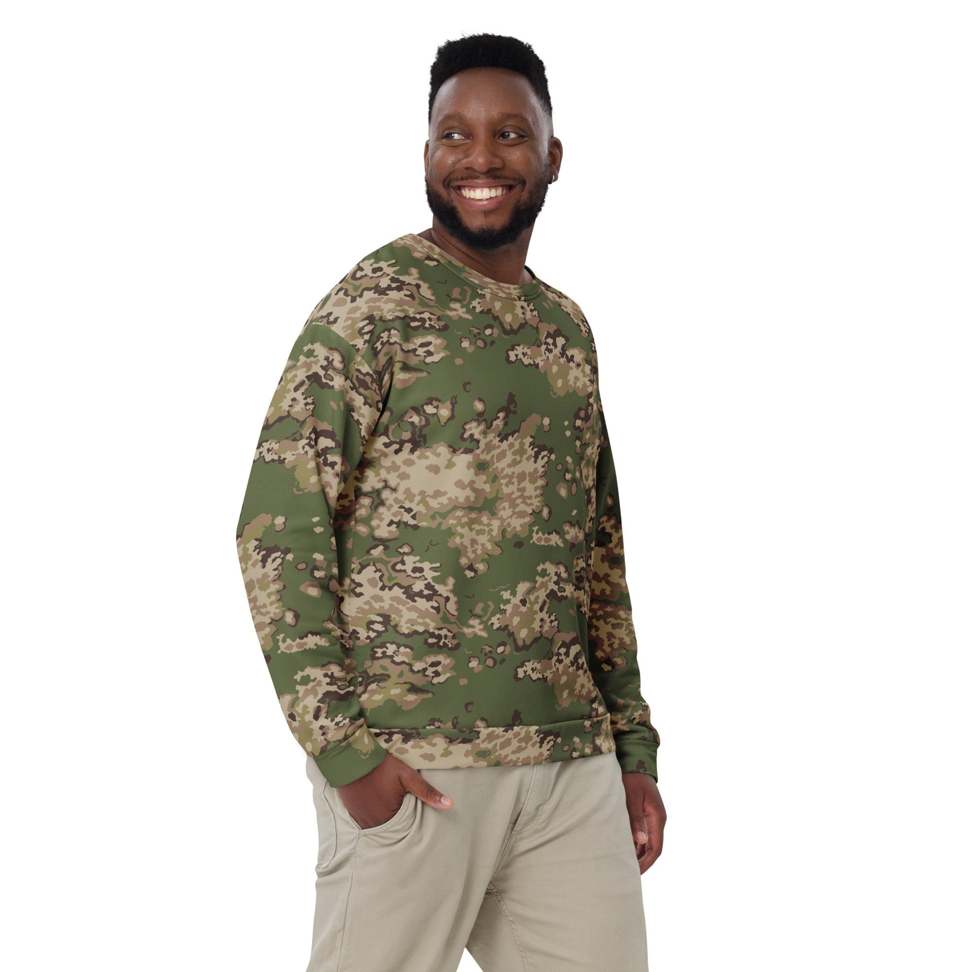 Russian Partizan Multi-terrain CAMO Unisex Sweatshirt - Sweatshirts