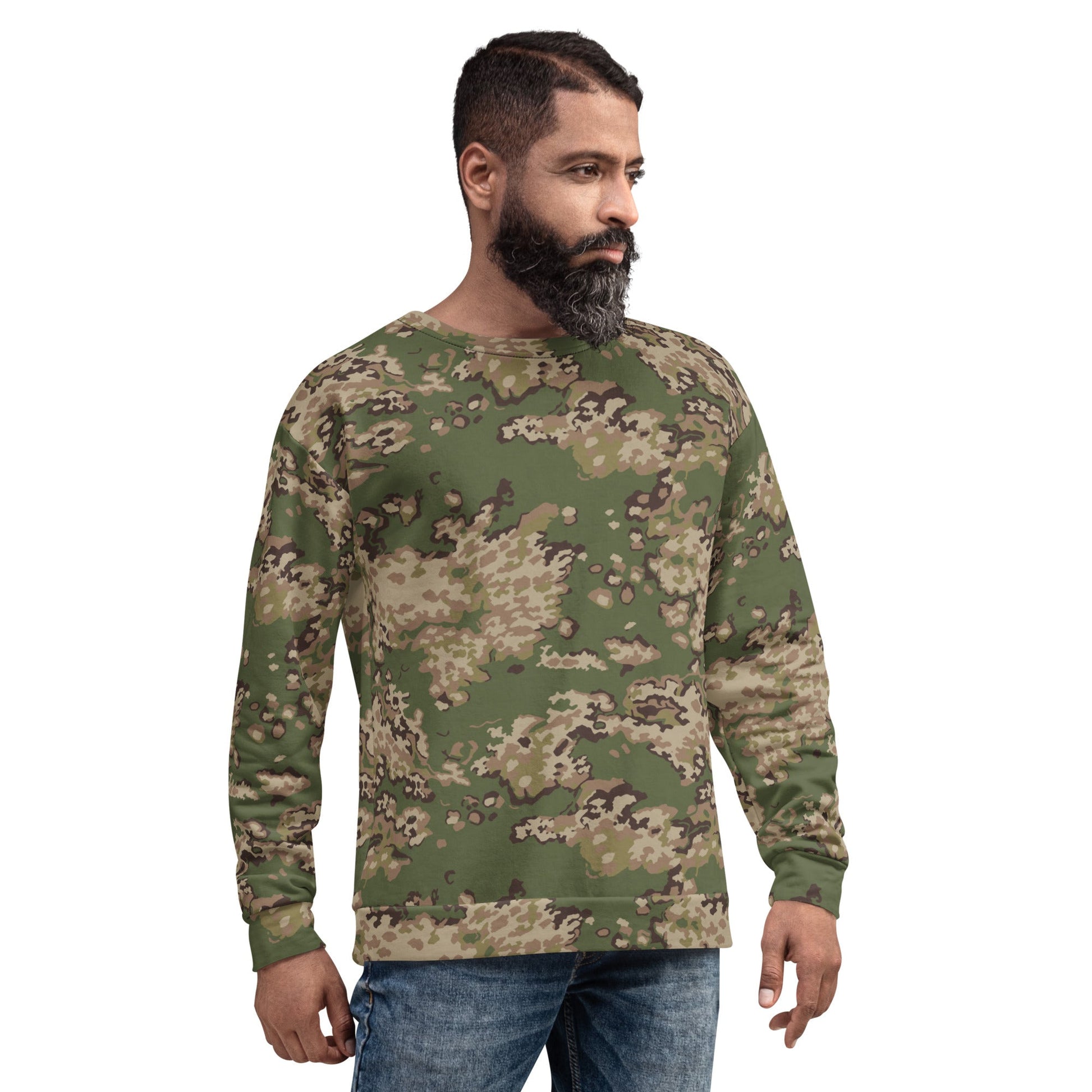 Russian Partizan Multi-terrain CAMO Unisex Sweatshirt - Sweatshirts