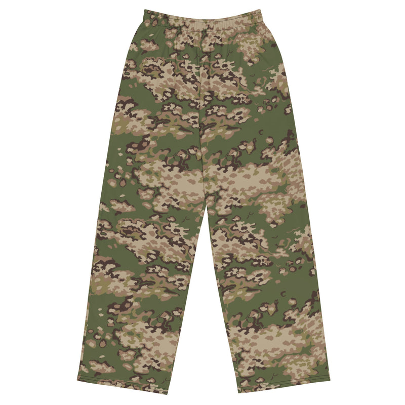 Partizan Multi-Terrain CAMO Unisex Wide-Leg Leisure Pants - 2XS - Pant