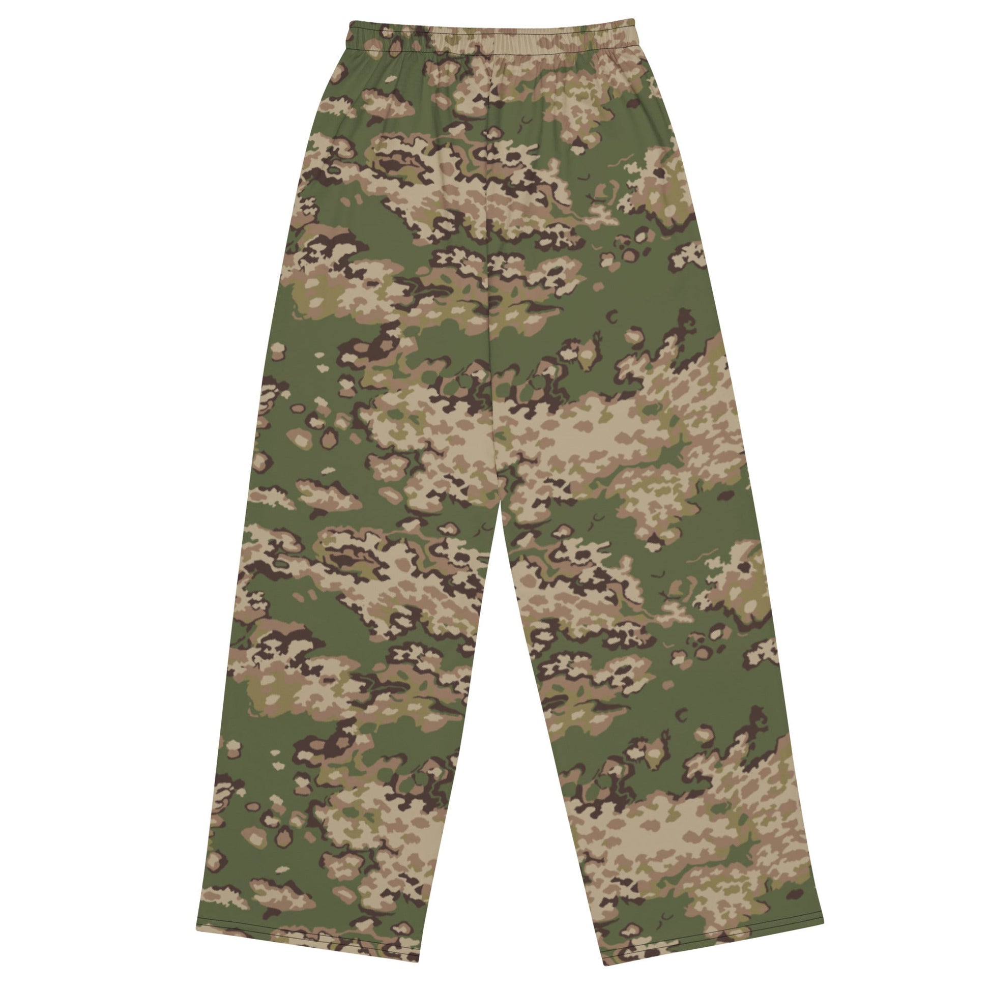 Russian Partizan Multi-terrain CAMO unisex wide-leg pants - Wide-leg Pants