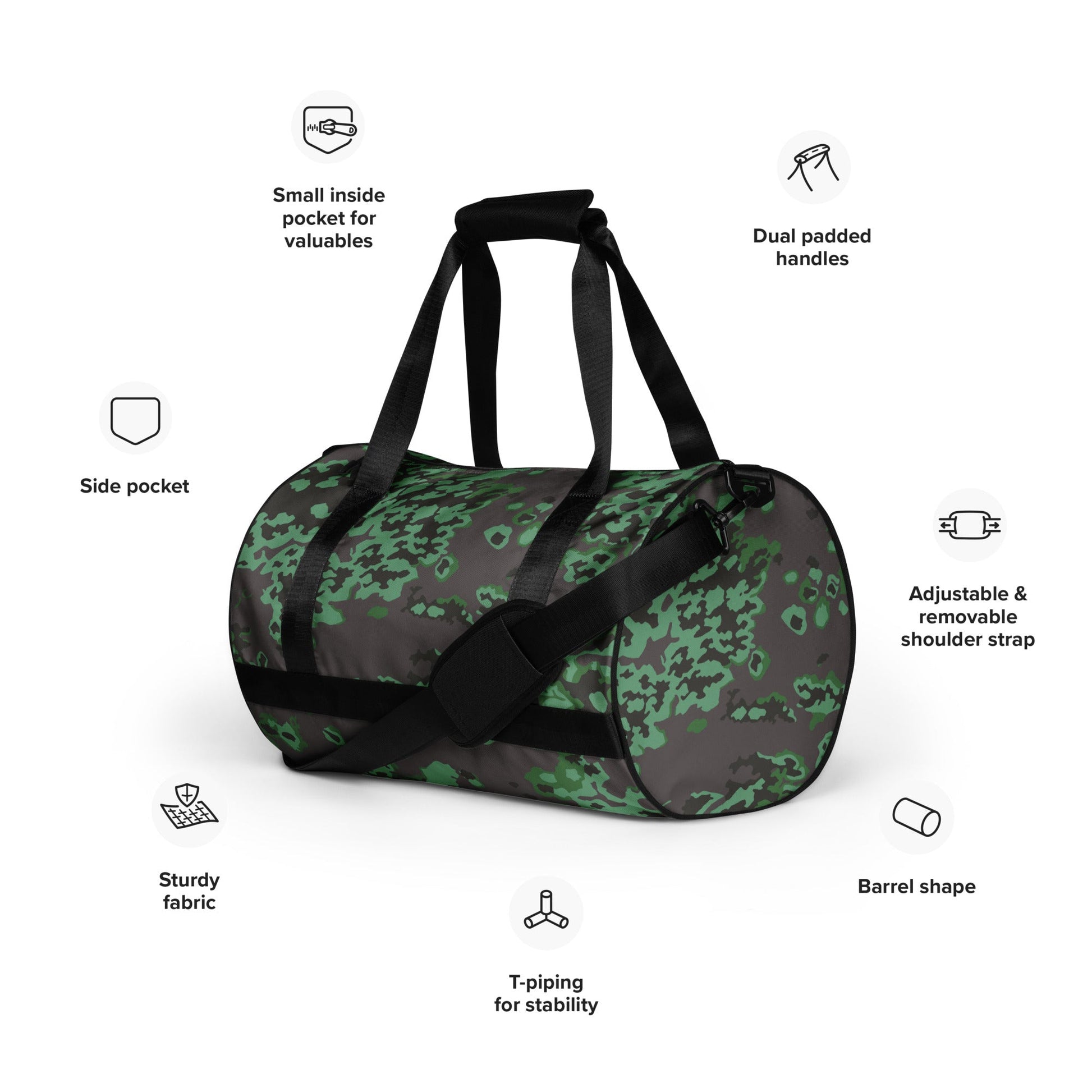 Russian Partizan Spring CAMO gym bag - Gym Bags