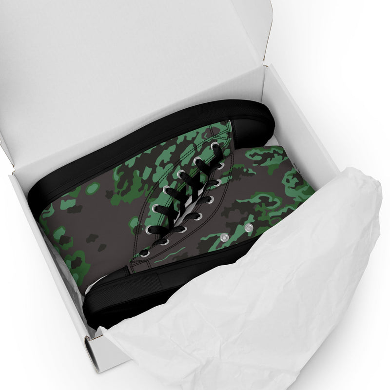 Partizan Spring CAMO Mens High-Top Canvas Shoes
