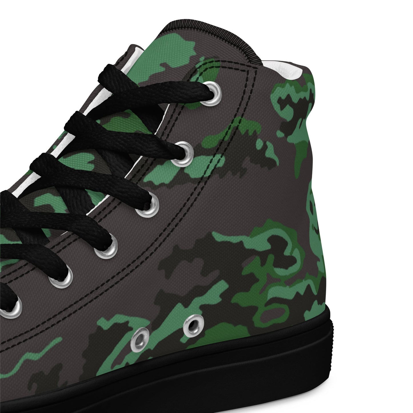 Russian Partizan Spring CAMO Mens high top canvas shoes - High Top Canvas Shoes