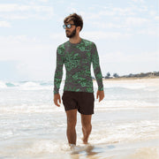 Partizan Spring CAMO Mens Long-Sleeve Rash Guard - XS