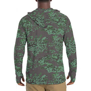 Partizan Spring CAMO Mens Sunscreen Sports Hoodie With Thumb Holes