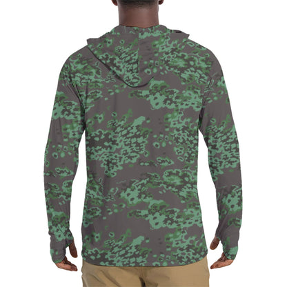 Russian Partizan Spring CAMO Mens Sunscreen Sports Hoodie With Thumb Holes