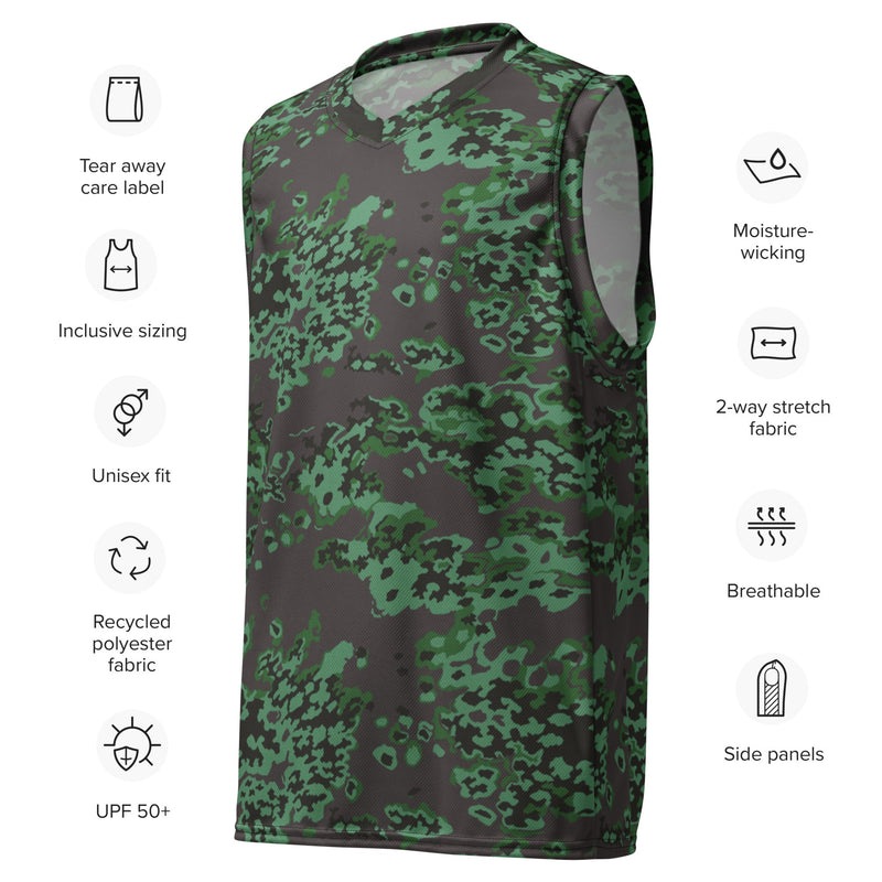 Partizan Spring CAMO Unisex Basketball Jersey