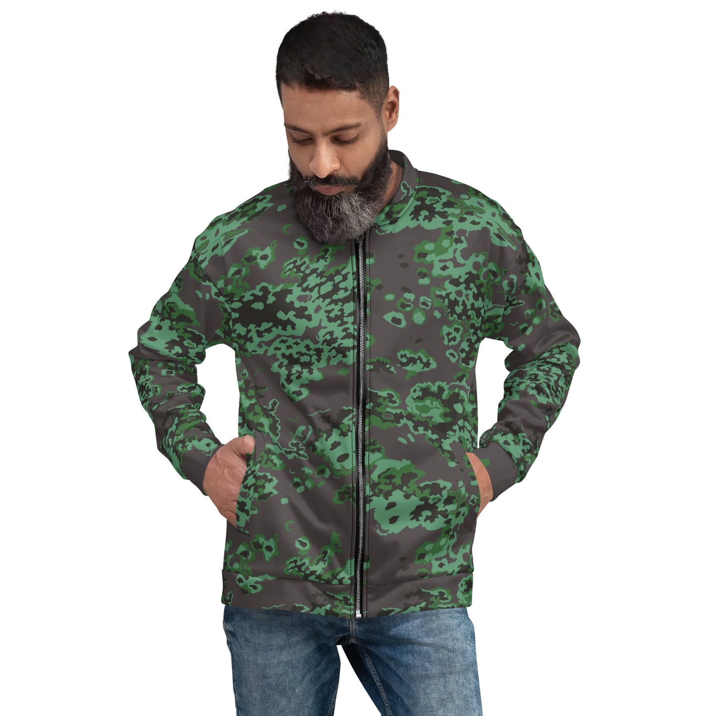 Russian Partizan Spring CAMO Unisex Bomber Jacket - XS - Jackets