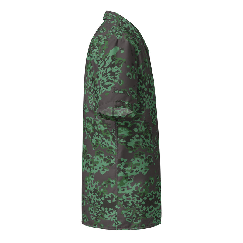 Partizan Spring CAMO Unisex Short-Sleeve Button Shirt - Button-Up