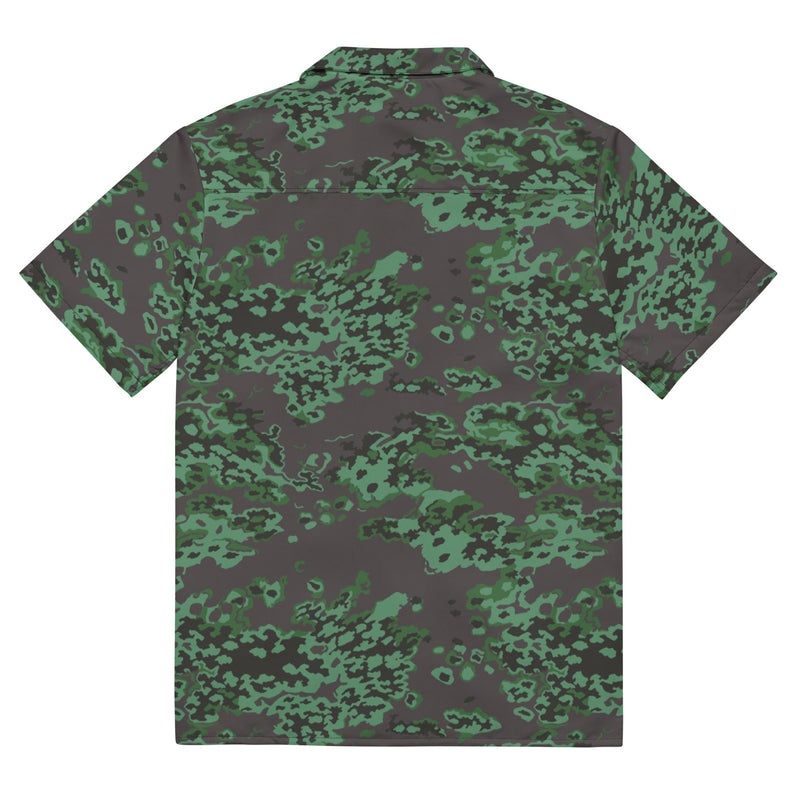 Partizan Spring CAMO Unisex Short-Sleeve Button Shirt - Button-Up