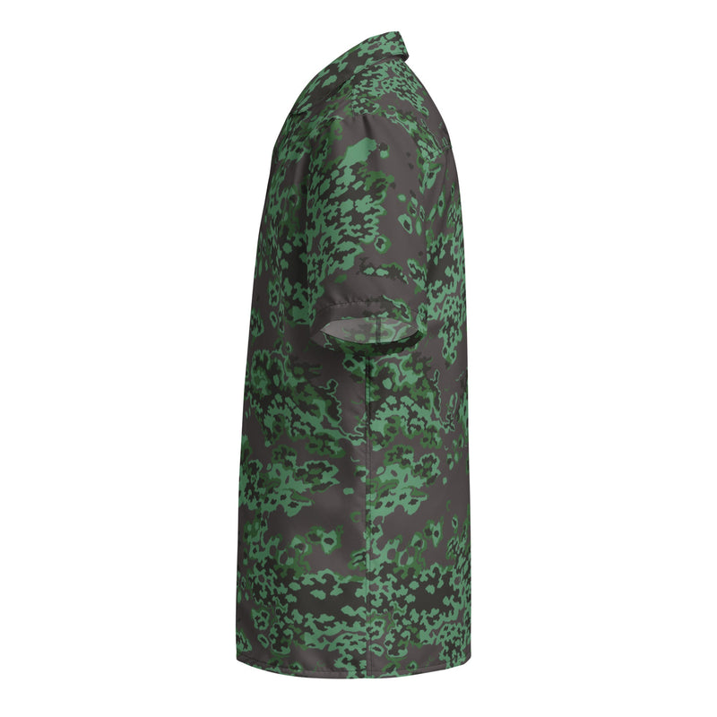 Partizan Spring CAMO Unisex Short-Sleeve Button Shirt - Button-Up