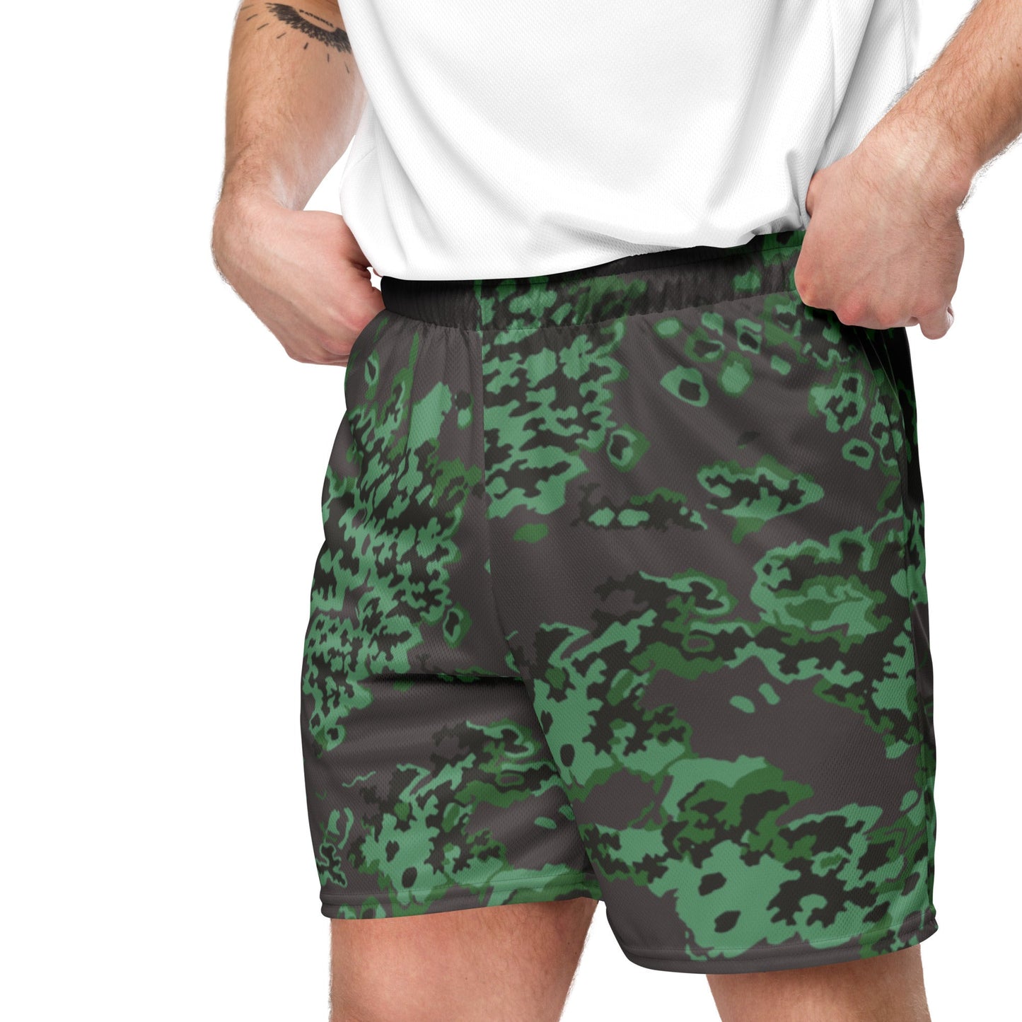 Russian Partizan Spring CAMO Unisex Mesh Shorts