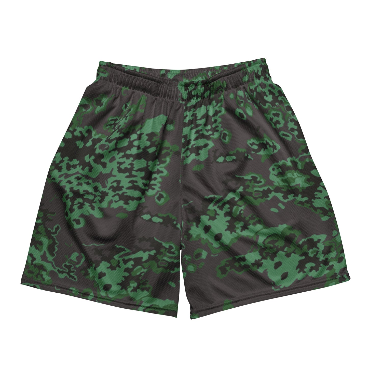 Russian Partizan Spring CAMO Unisex Mesh Shorts - 2XS