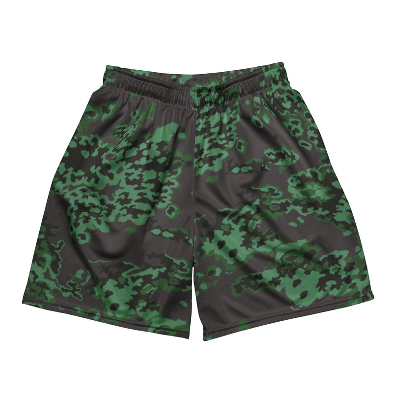 Partizan Spring CAMO Unisex Mesh Shorts - 2XS