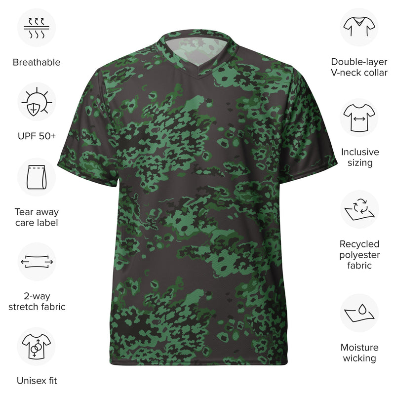 Partizan Spring CAMO Unisex Sports Jersey