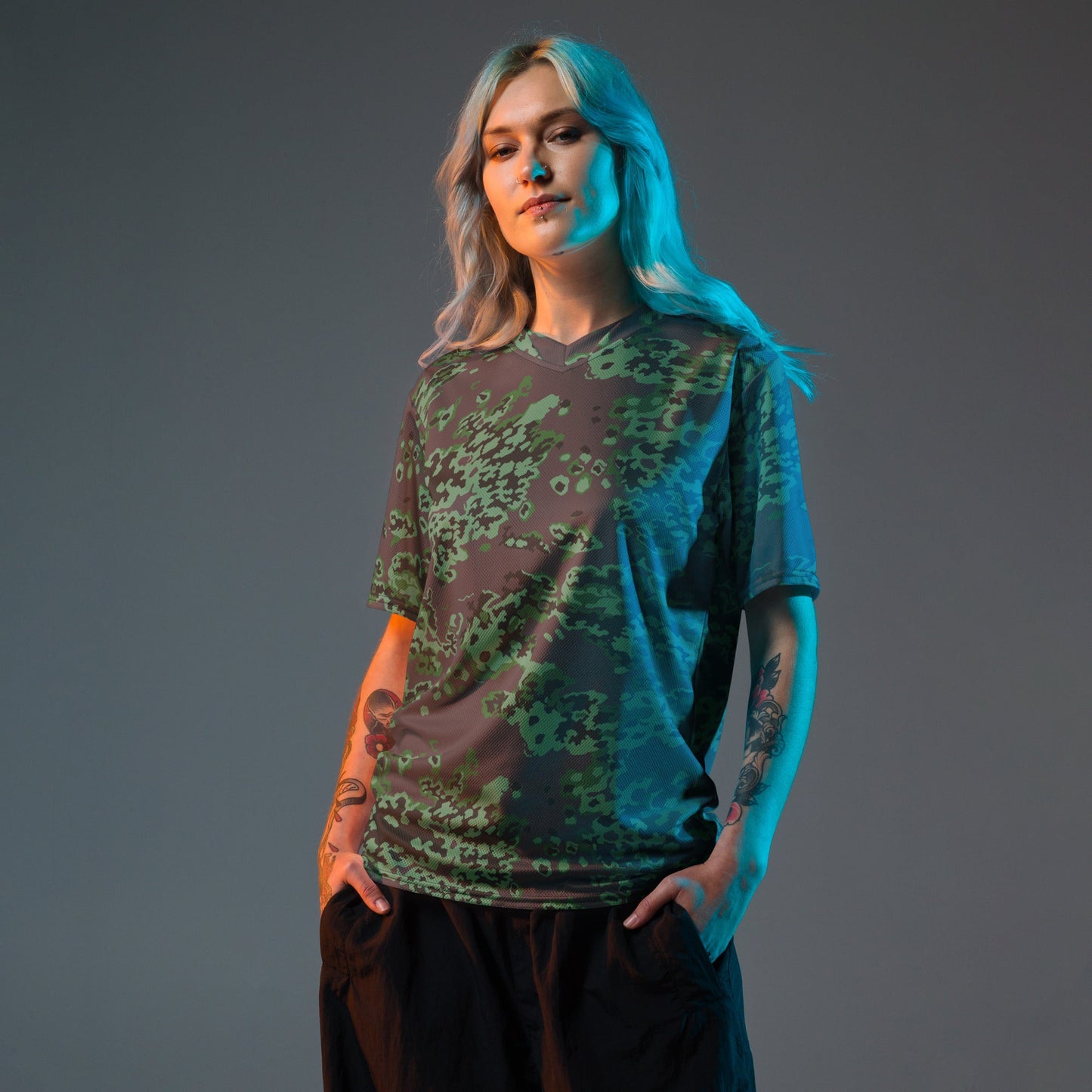 Russian Partizan Spring CAMO unisex sports jersey - Sports Jerseys