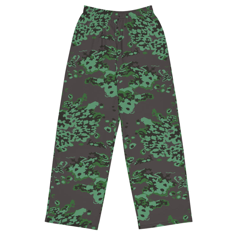 Partizan Spring CAMO Unisex Wide-Leg Leisure Pants - 2XS - Pant