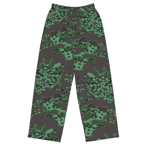 Partizan Spring CAMO Unisex Wide-Leg Leisure Pants - 2XS - Pant
