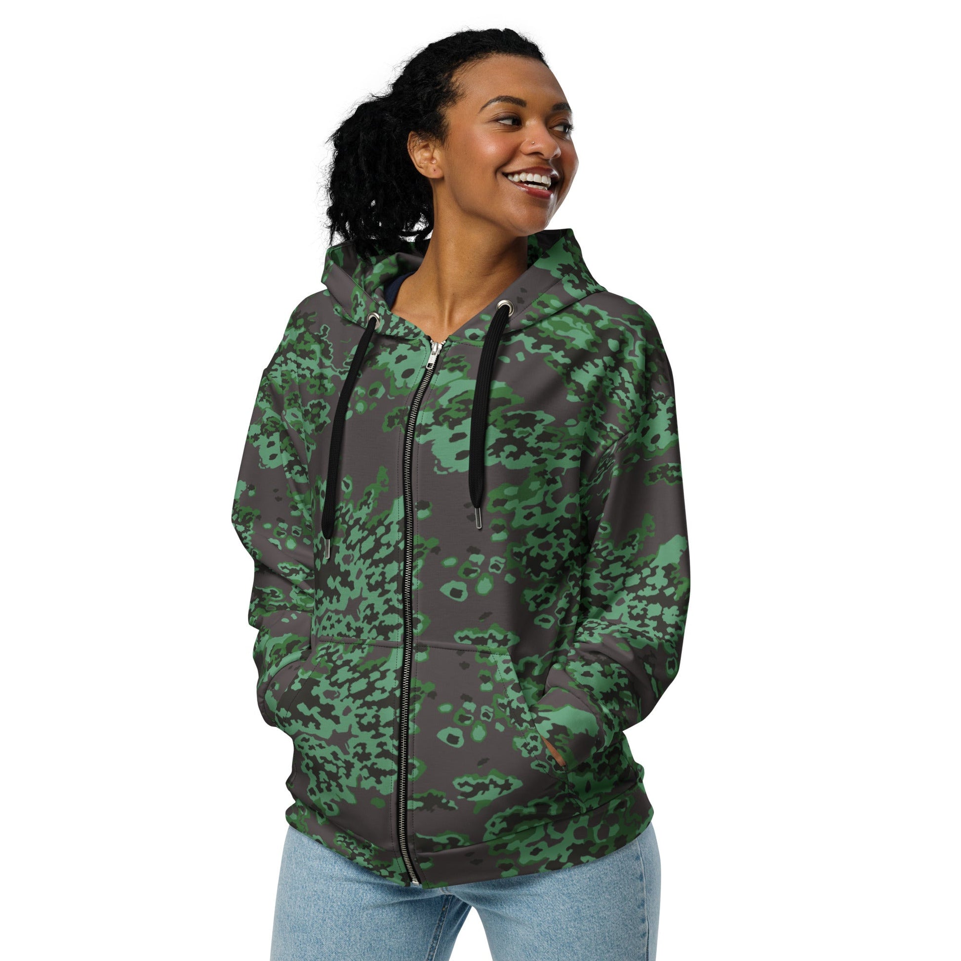 Russian Partizan Spring CAMO Unisex zip hoodie - Zip Hoodies