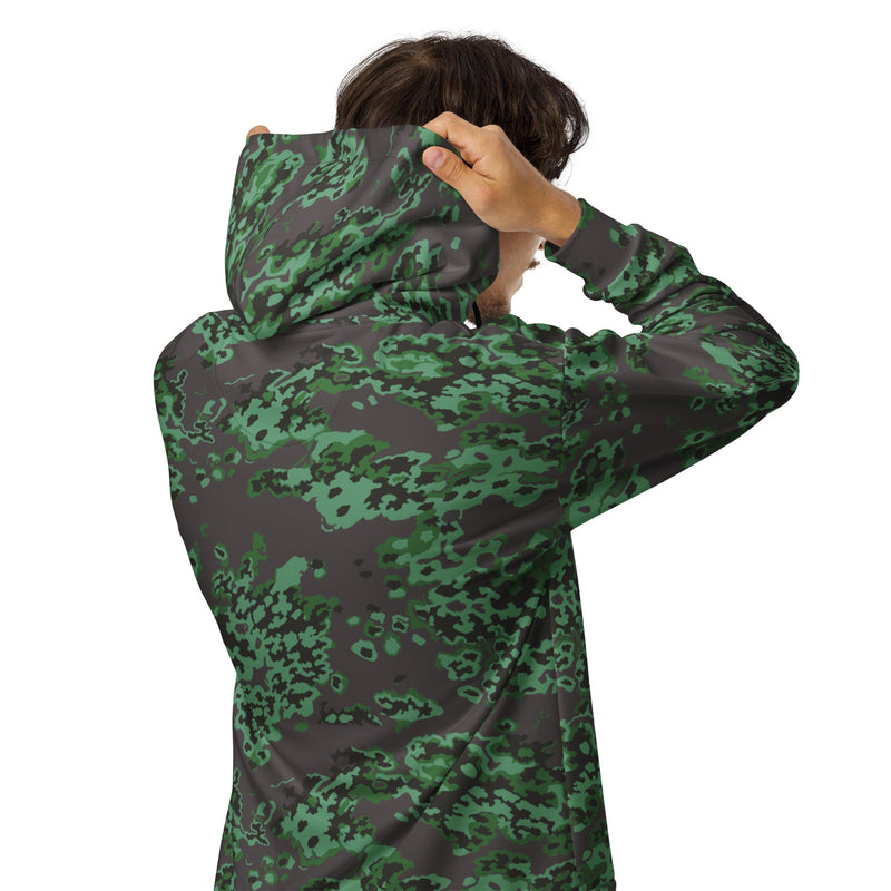 Partizan Spring CAMO Unisex Zip Hoodie