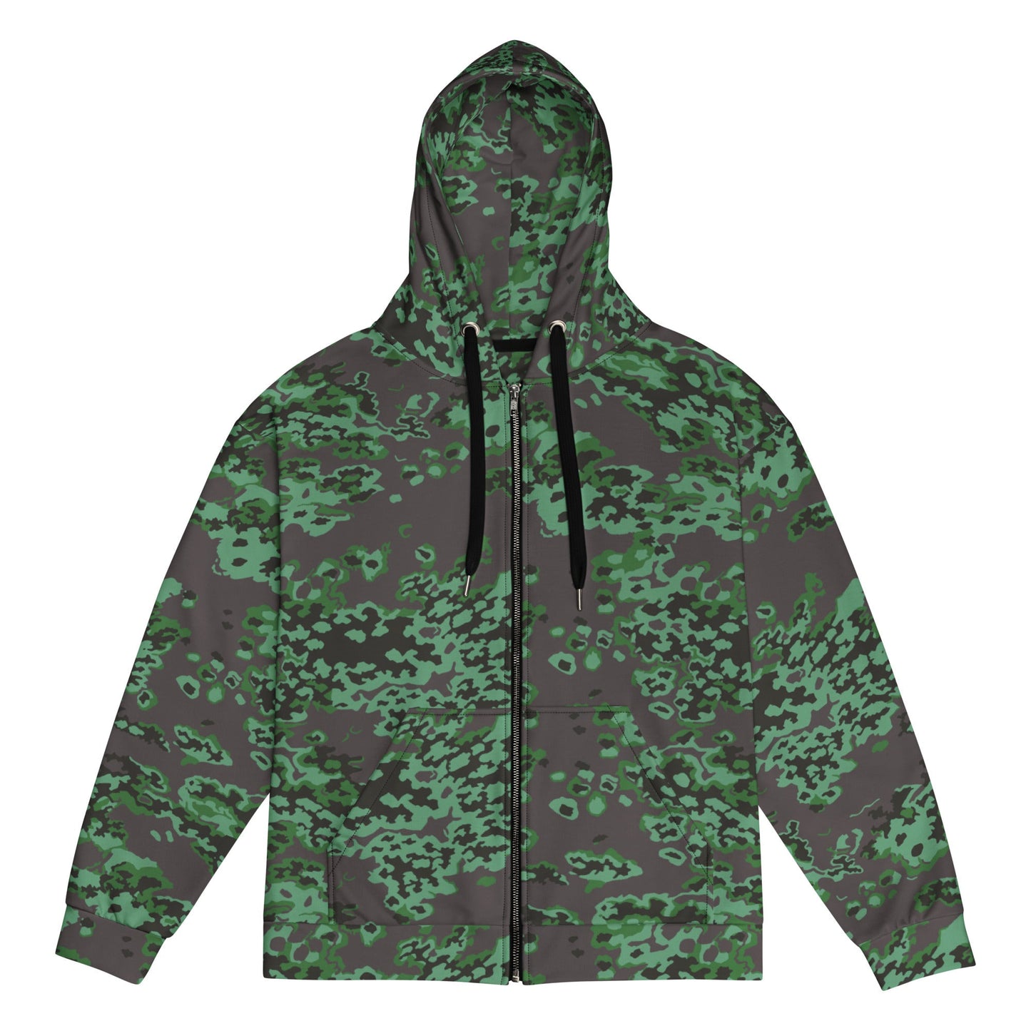 Russian Partizan Spring CAMO Unisex zip hoodie - 2XS - Zip Hoodies