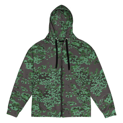 Russian Partizan Spring CAMO Unisex zip hoodie - 2XS - Zip Hoodies