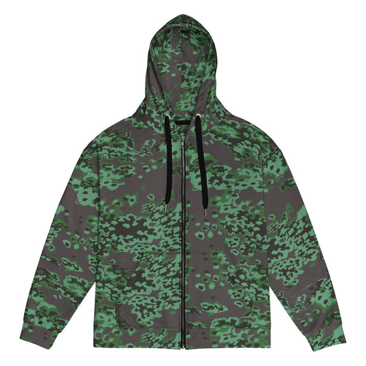 Russian Partizan Spring CAMO Unisex zip hoodie - 2XS - Zip Hoodies