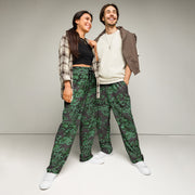 Partizan Spring CAMO Unisex Wide-Leg Joggers - 2XS