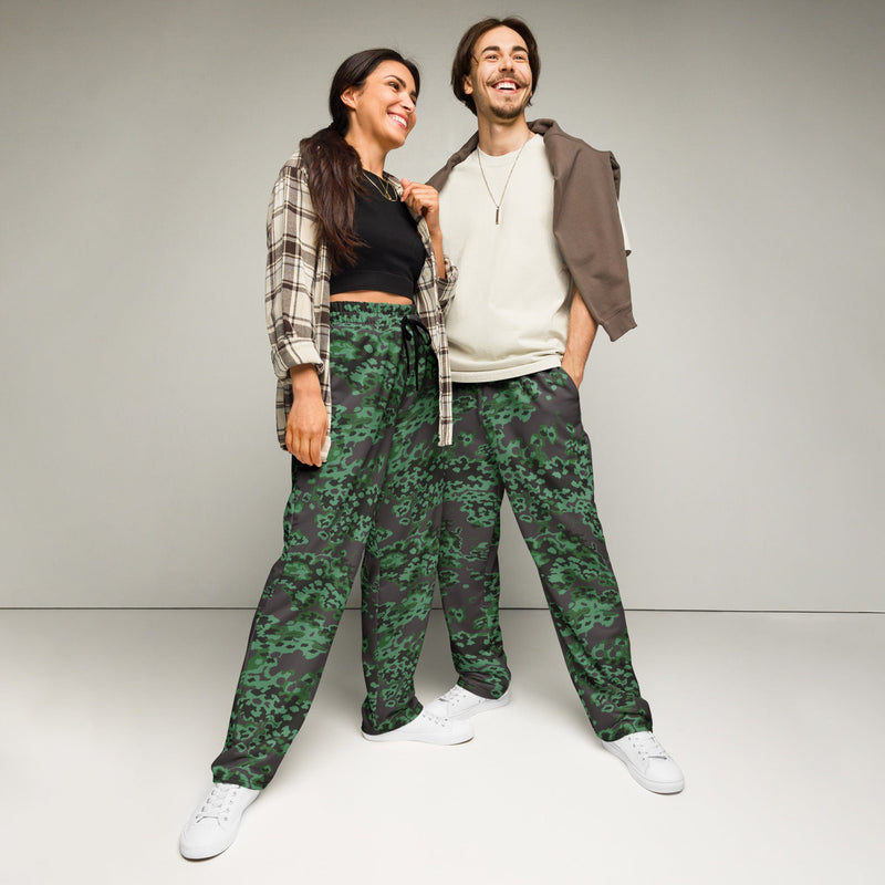 Partizan Spring CAMO Unisex Wide-Leg Joggers - 2XS