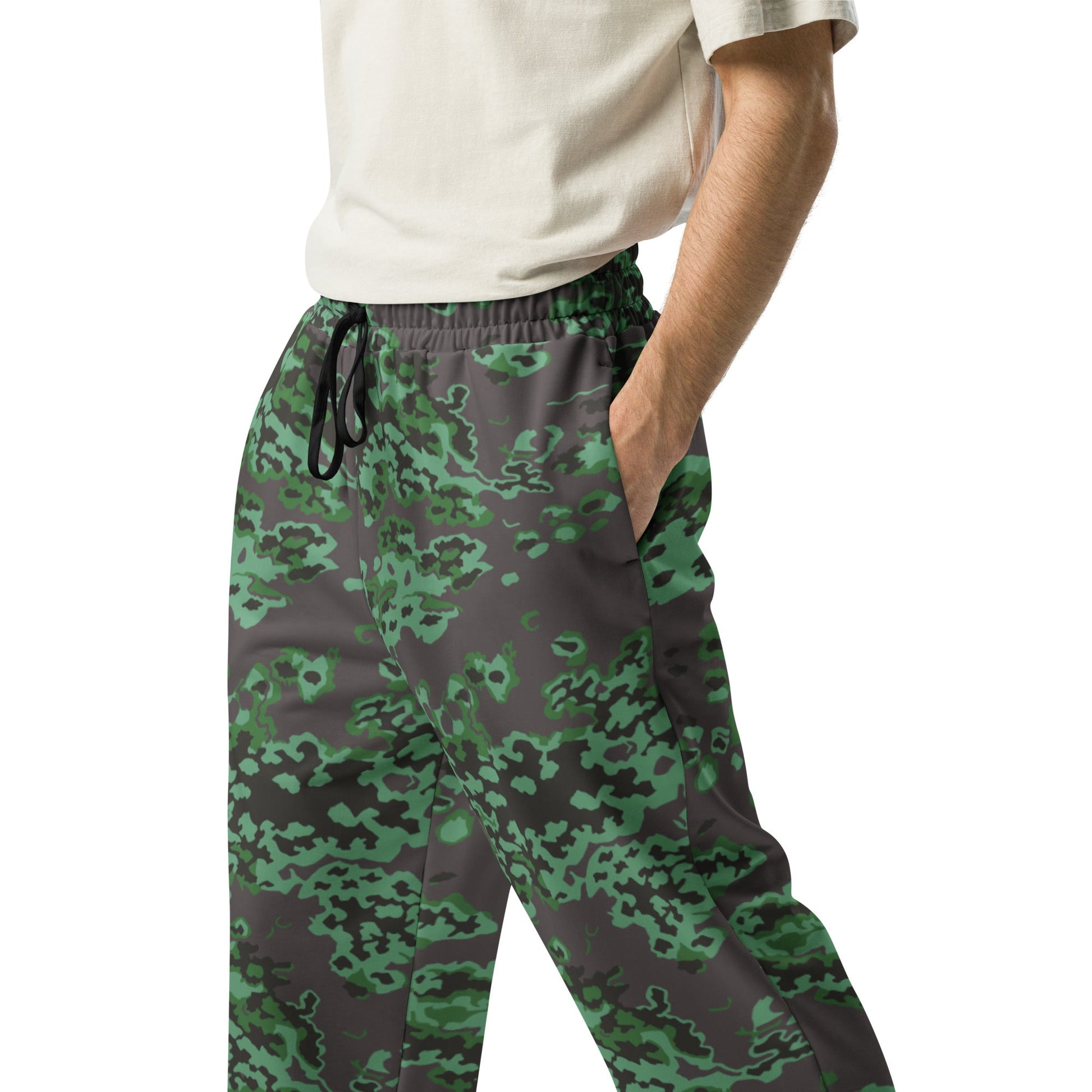 Russian Partizan Spring CAMO Wide-leg joggers - Joggers