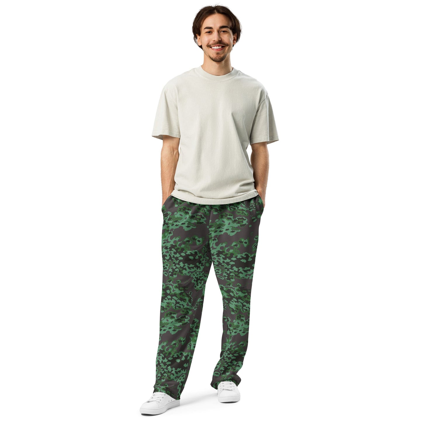 Russian Partizan Spring CAMO Wide-leg joggers - Joggers