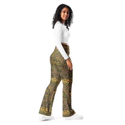 Russian Partizan SS Leto Autumn CAMO Flare leggings - Womens Leggings