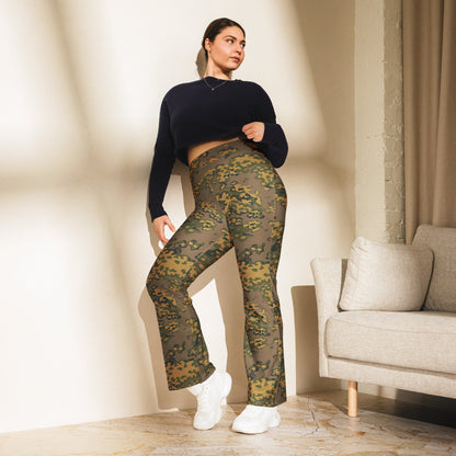 Russian Partizan SS Leto Autumn CAMO Flare leggings - Womens Leggings