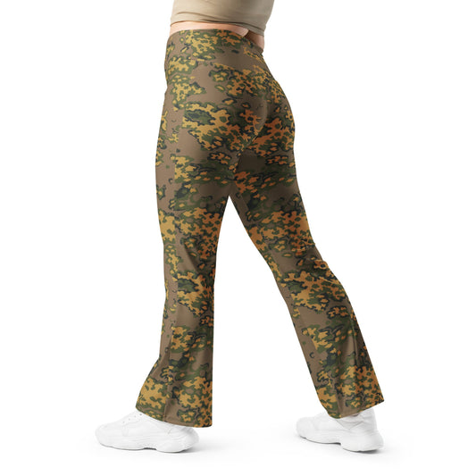 Russian Partizan SS Leto Autumn CAMO Flare leggings - 2XS - Womens Leggings