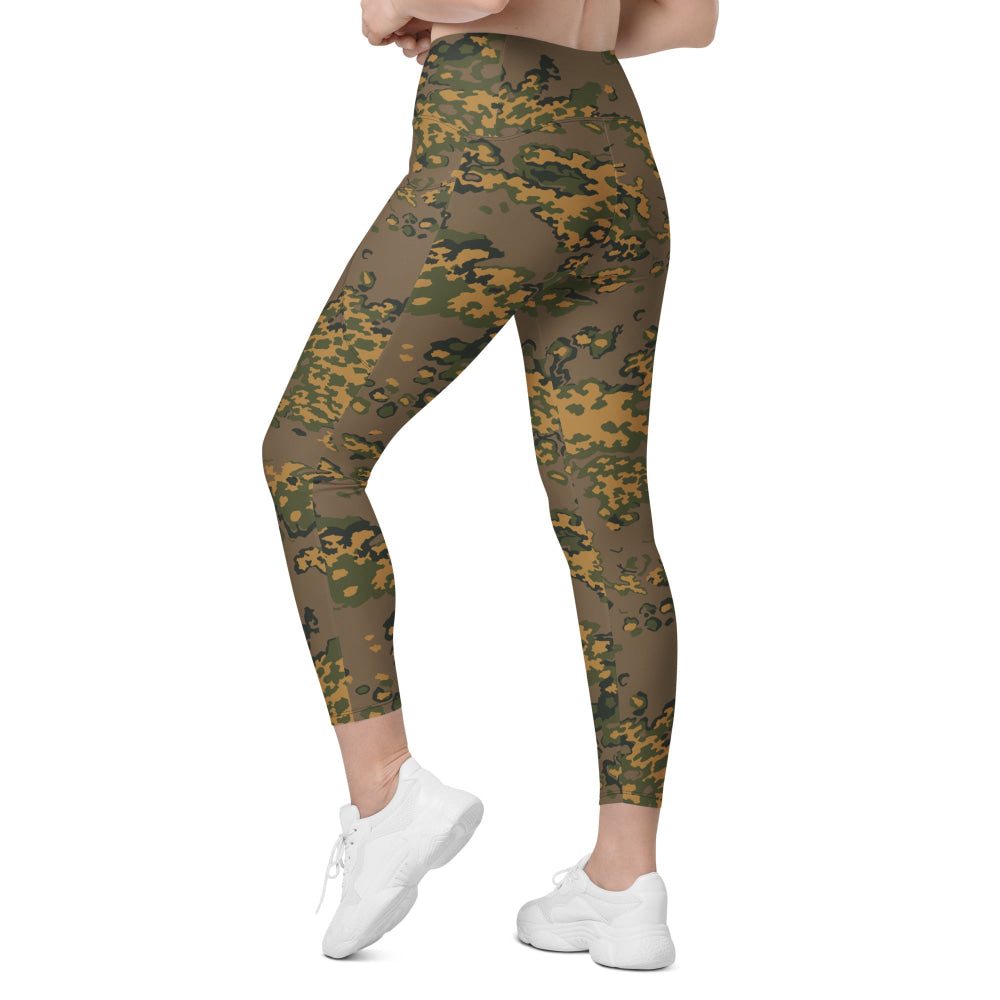 Russian Partizan SS Leto Autumn CAMO Leggings with pockets - Womens With Pockets