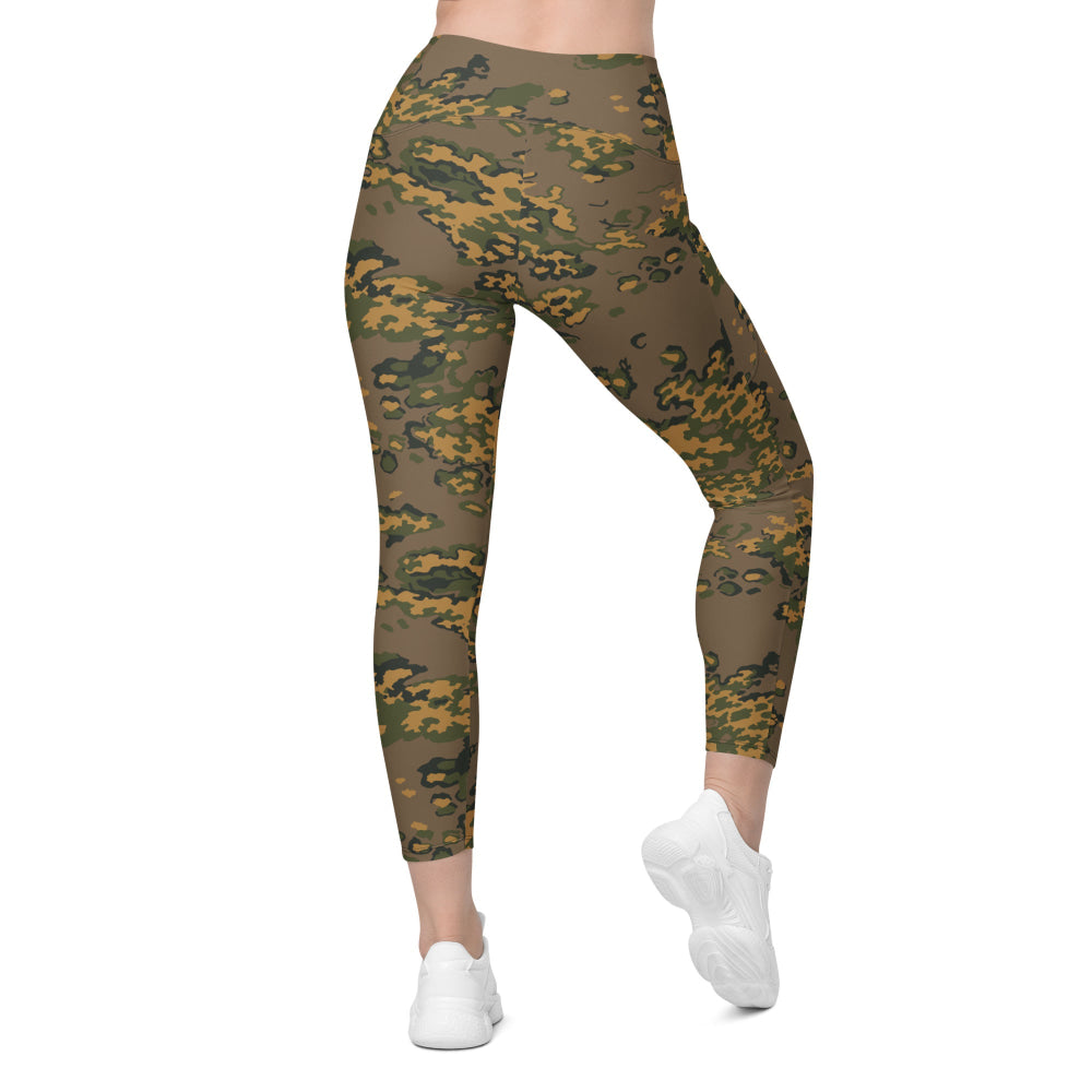 Russian Partizan SS Leto Autumn CAMO Leggings with pockets - Womens With Pockets